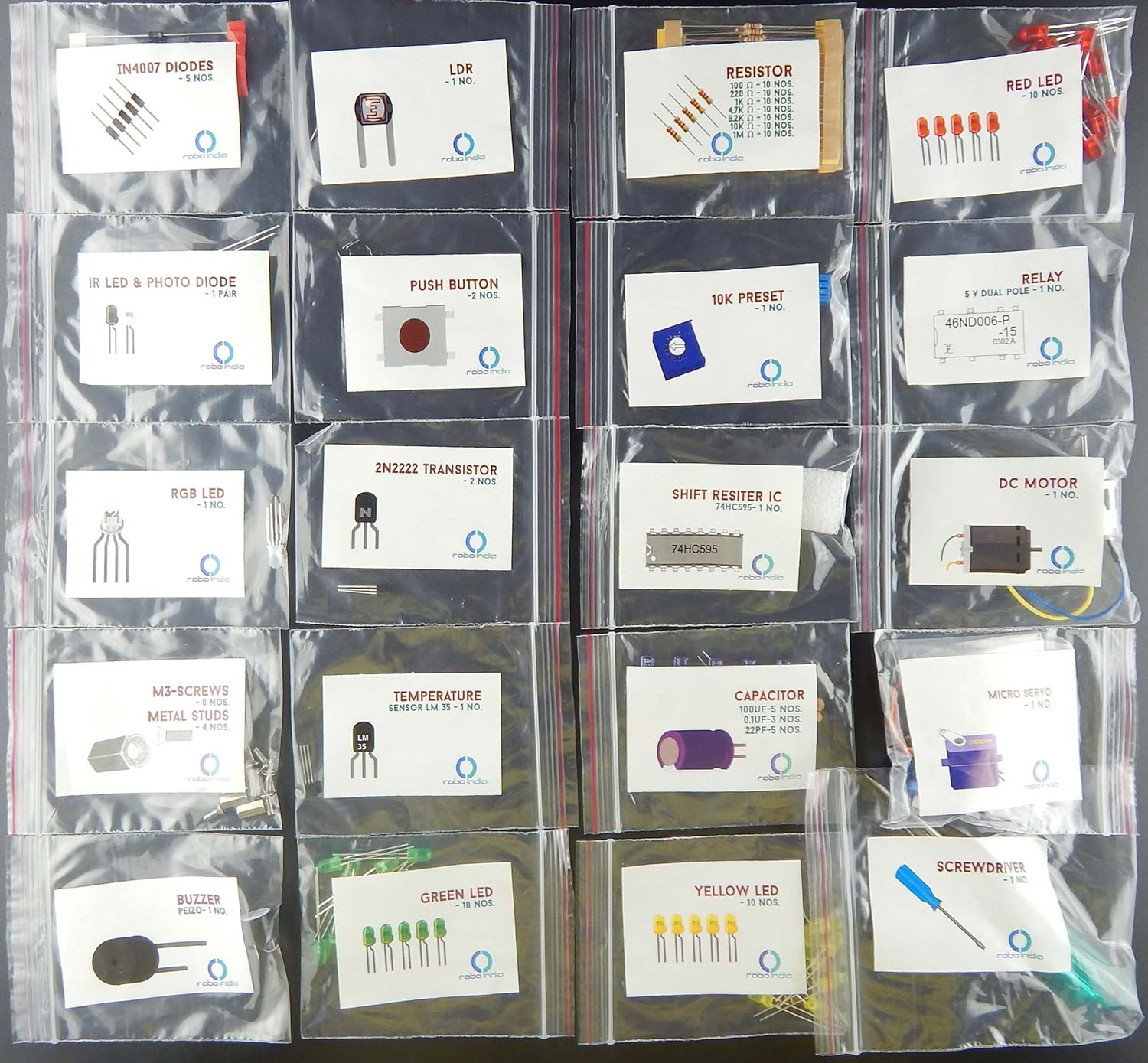 robo india arduino starter kit