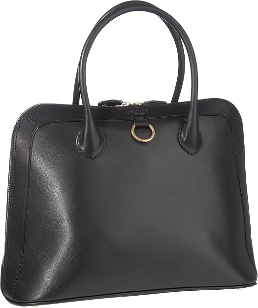 Osprey London Womens The Arkle Ladies Handbag Black/Black Amazon.co.uk