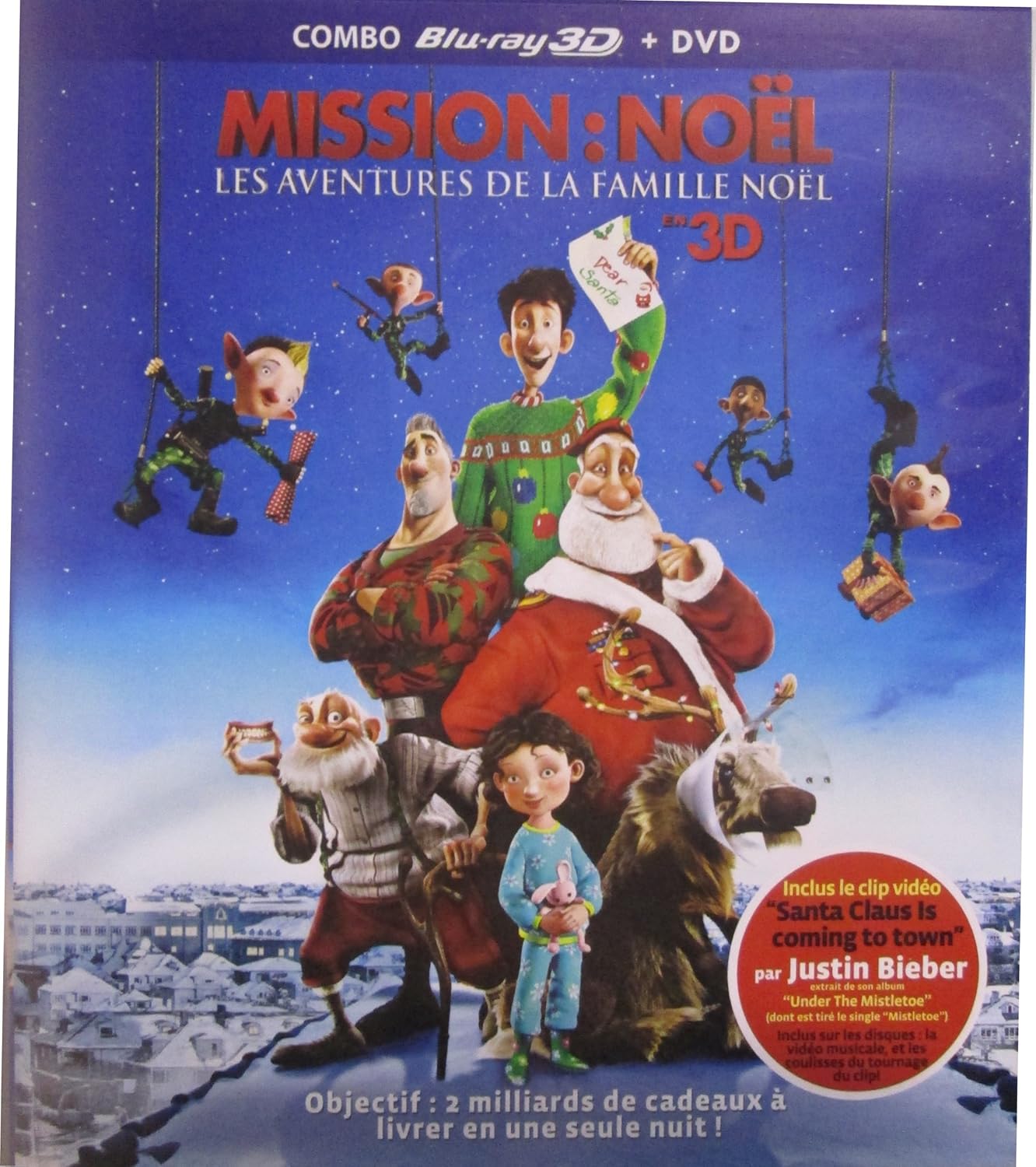 Mission Noël Les Aventures De La Famille Noël Amazon.com: Mission : Noël - Les aventures de la famille Noël - Blu-ray