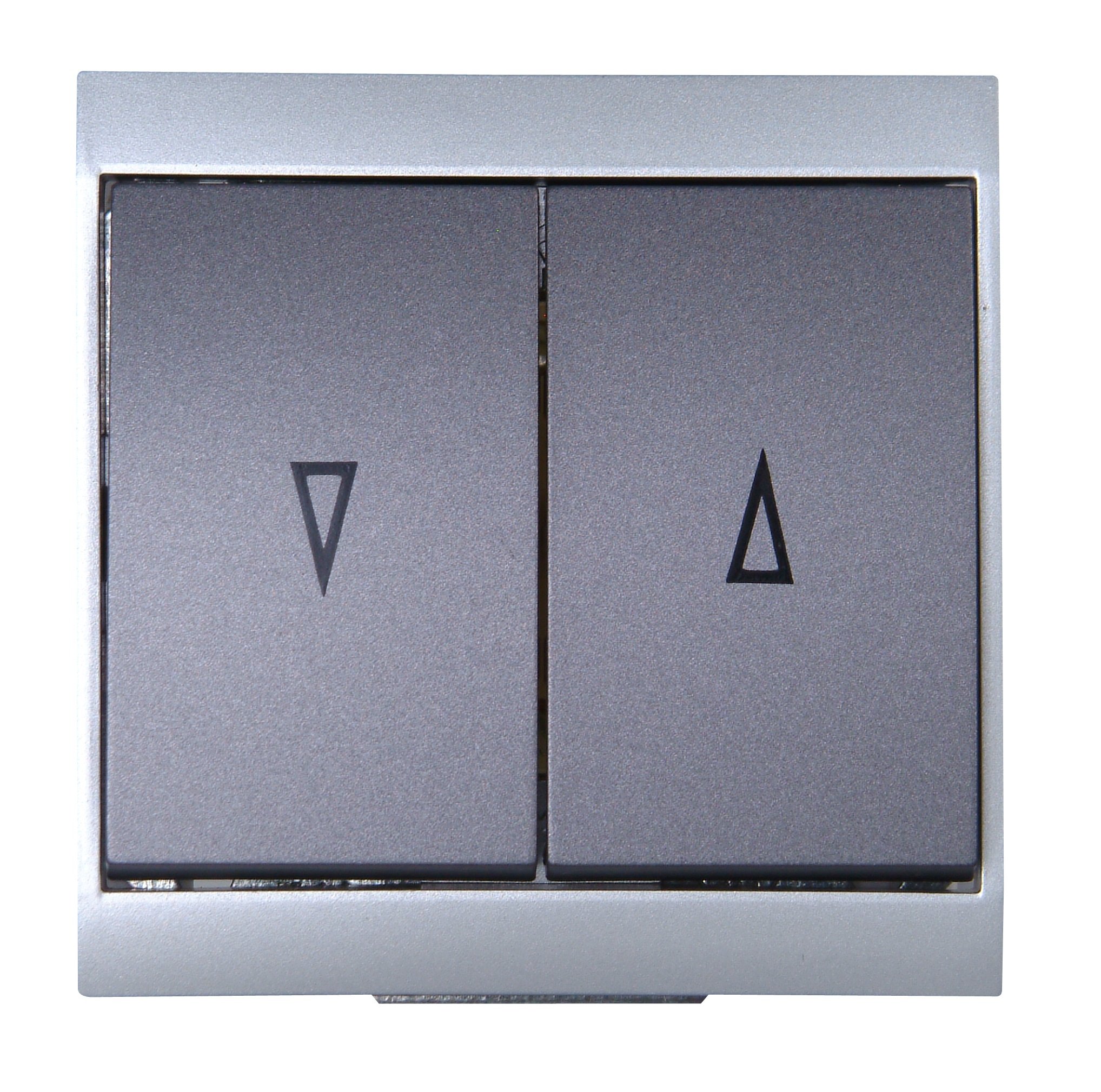 Kopp Malta 621515086 Series Switch Silver Anthracite