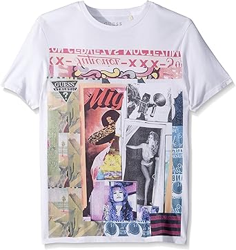 playera guess hombre rayas