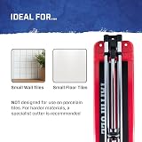 Faithfull 300mm Tile Cutter Manual Dual Rail Wall Floor Quarry Tiles 10mm view 6