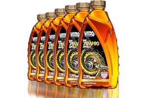 ULTRA 1PLUS SAE 75W-90 Synthetic Gear Oil API GL-5 - Transmission and Differential Fluid (6 QTS)