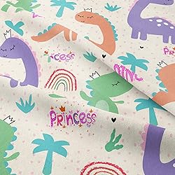 NINENINE Dinosaur Bedding Sets for Girls,Full Size