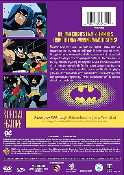 Amazon Com Batman The Animated Series Vol 3 Repackaged Dvd Jean Maccurdy Tom Ruegger Movies Tv