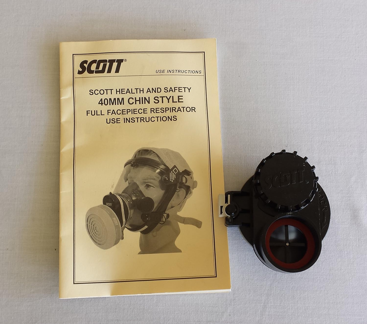 Scott 40MM Chin Style Full Face Mask/Respirator Cartridge Filter