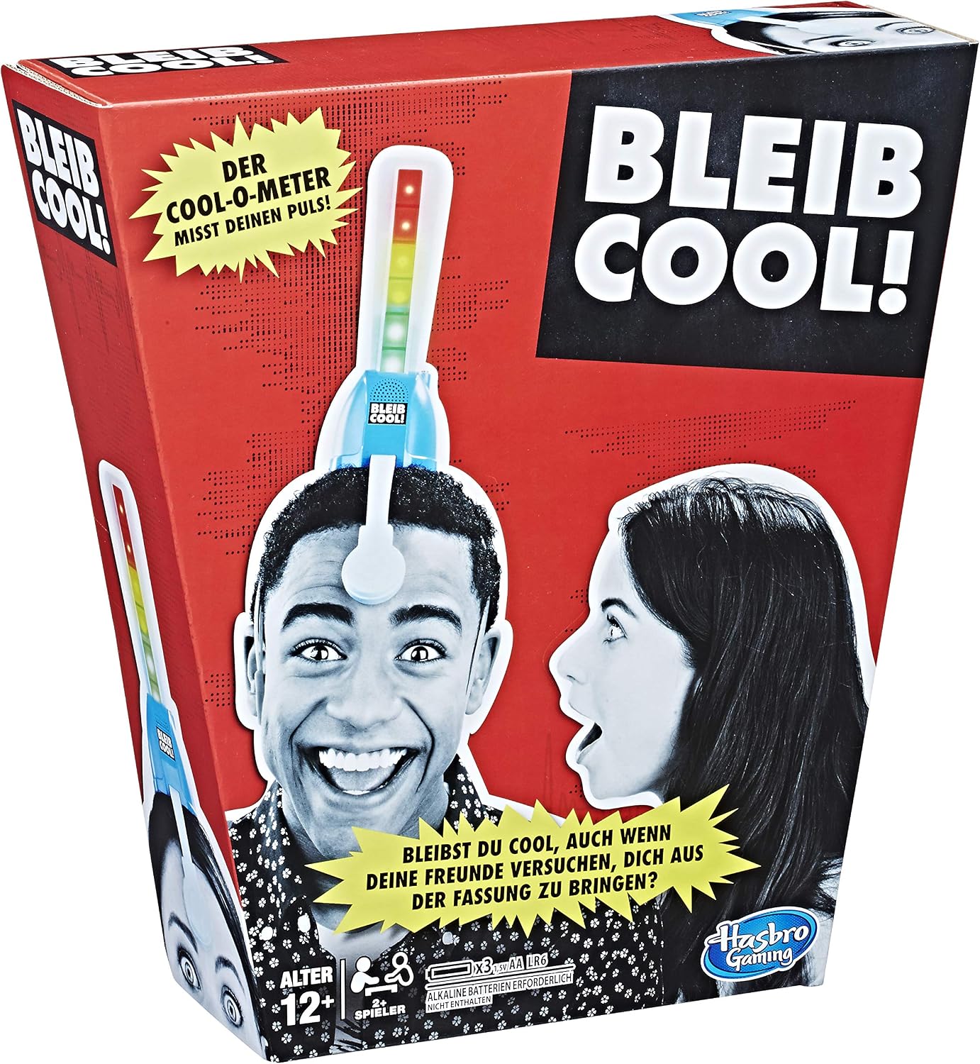 Hasbro Gaming E1845100 Stay Cool Party Game, Blue, 7,7 x 21 cm