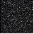 Nexus Self Adhesive 12-Inch Carpet Floor Tiles, 12 Tiles - 12" x 12", Jet Black - Peel & Stick, DIY Flooring for Kitchen, Dining Room, Bedrooms & Bathrooms by Achim Home Decor