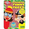 Bendon TS Shure Create Funny Faces Magnetic Activity Tin with Illustrated Magnet Sheets and Playcard 50261