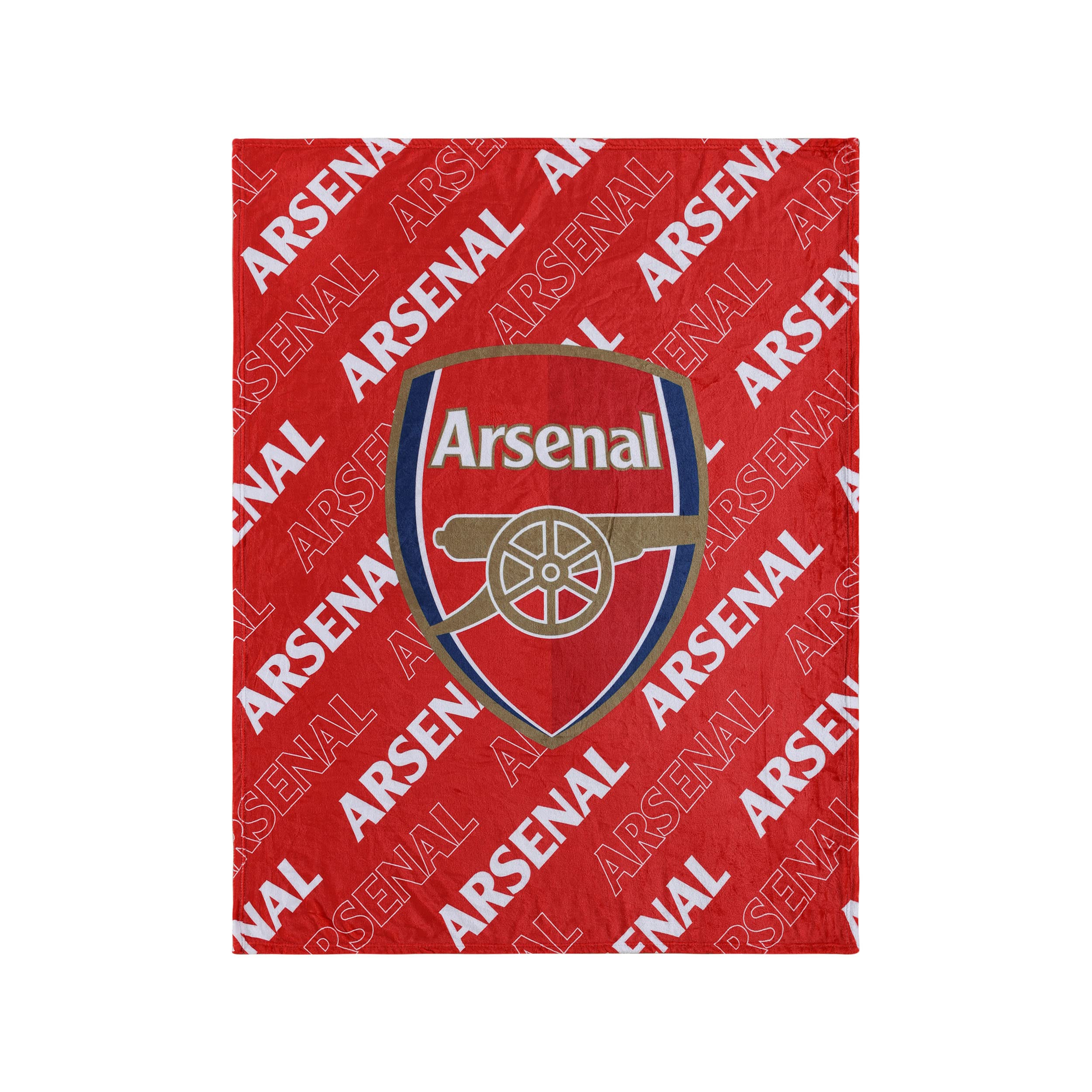 Arsenal FC EPL Supreme Slumber Plush Throw