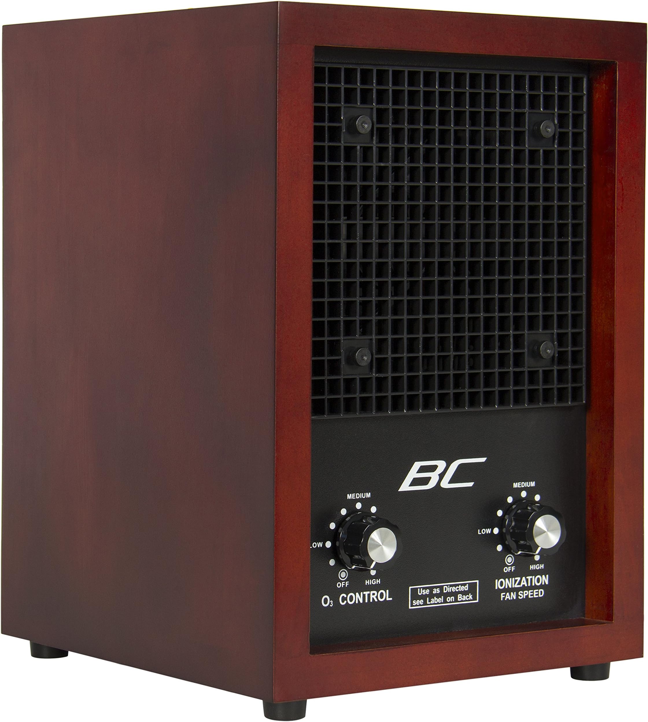 Best Choice Products Living Home Office Ionic Air Purifier Ozone Ionizer Cleaner for Fresh Clean Air - Brown