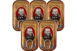 5 x Tenorio Tuna Fillet in BIO Olive Oil/Portugal