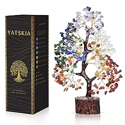 YATSKIA 7 Chakra Tree of Life, Crystals and Healing
