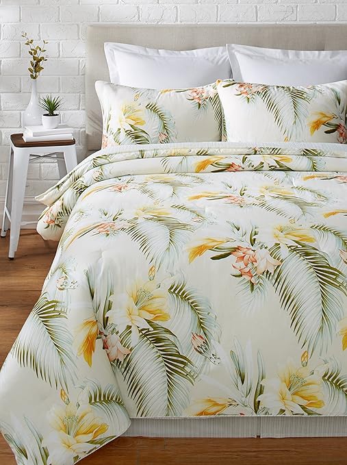 Amazon Com Tommy Bahama Beachcomber Comforter Set Gold Queen