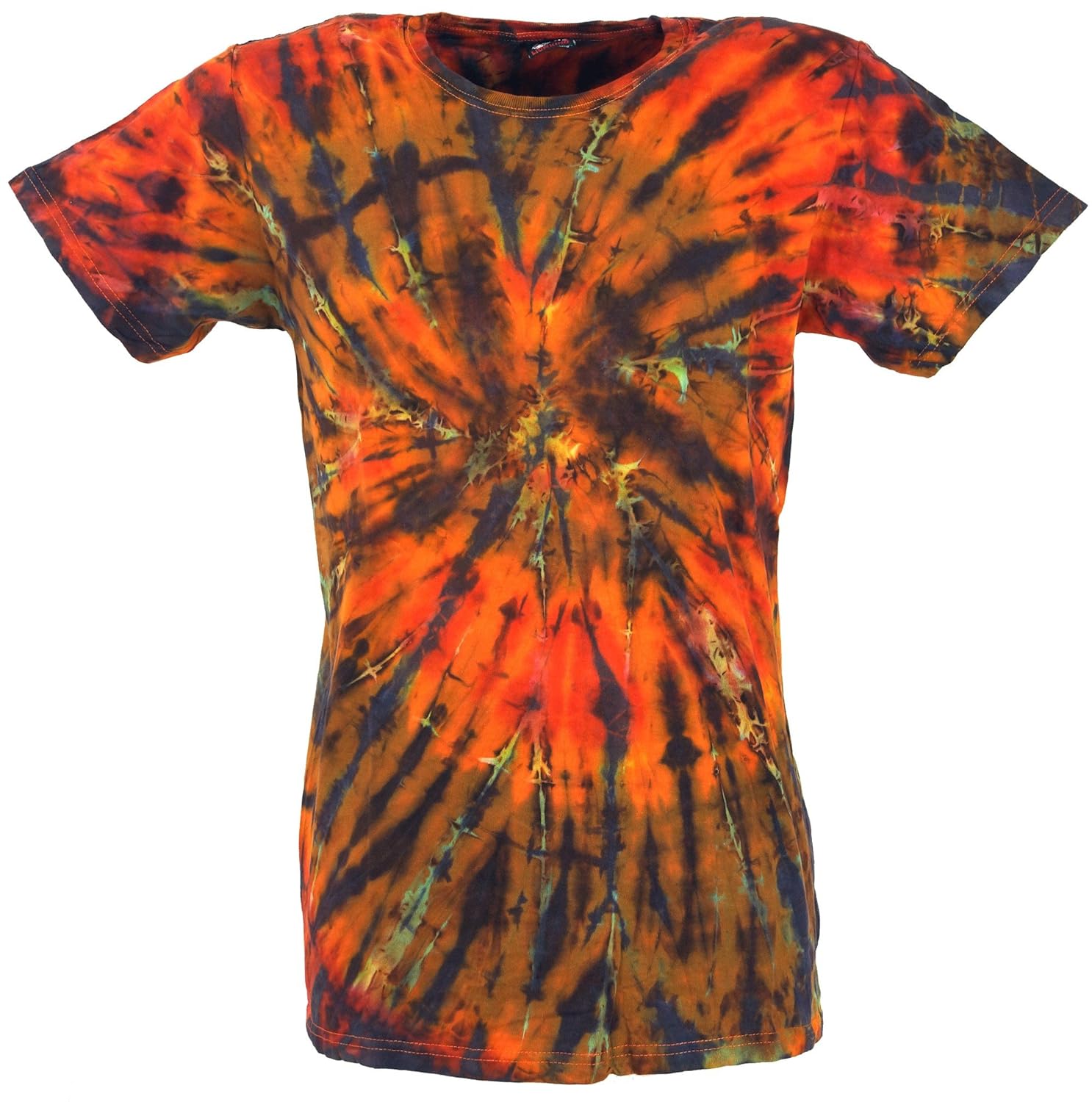 Tie Dye TShirt, Men Short Sleeve Tie Dye Shirt, Cotton, Tie