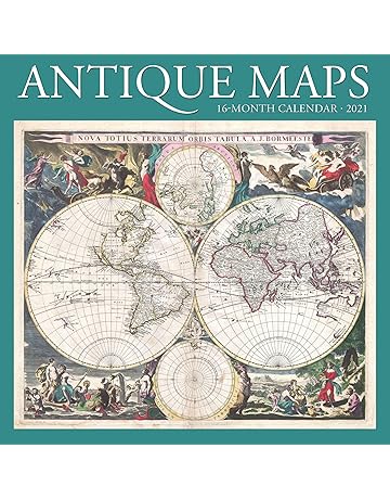 Map Calendars Amazon Com Old Maps Calendar 2022