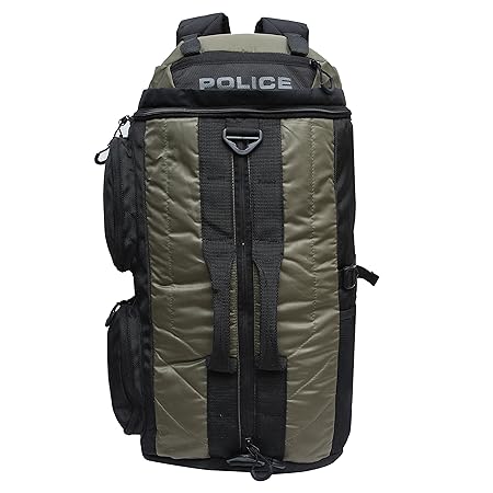 POLICE Hedge Mens Travel Duffel Cum Backpack - 35 Ltrs Rucksack