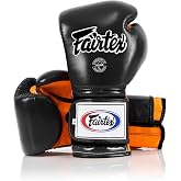 Fairtex BGV9 Muay for Professional Boxers &amp; Trainers |Mexican Style Glove for Hard Hitters | MMA Gloves for Martial Arts|Light Weight &amp; Shock Absorbent Boxing Gloves