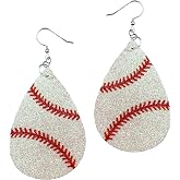 Baseball Earrings for Women - Baseball Jewelry - Softball Accessories - Softball Mom Earrings