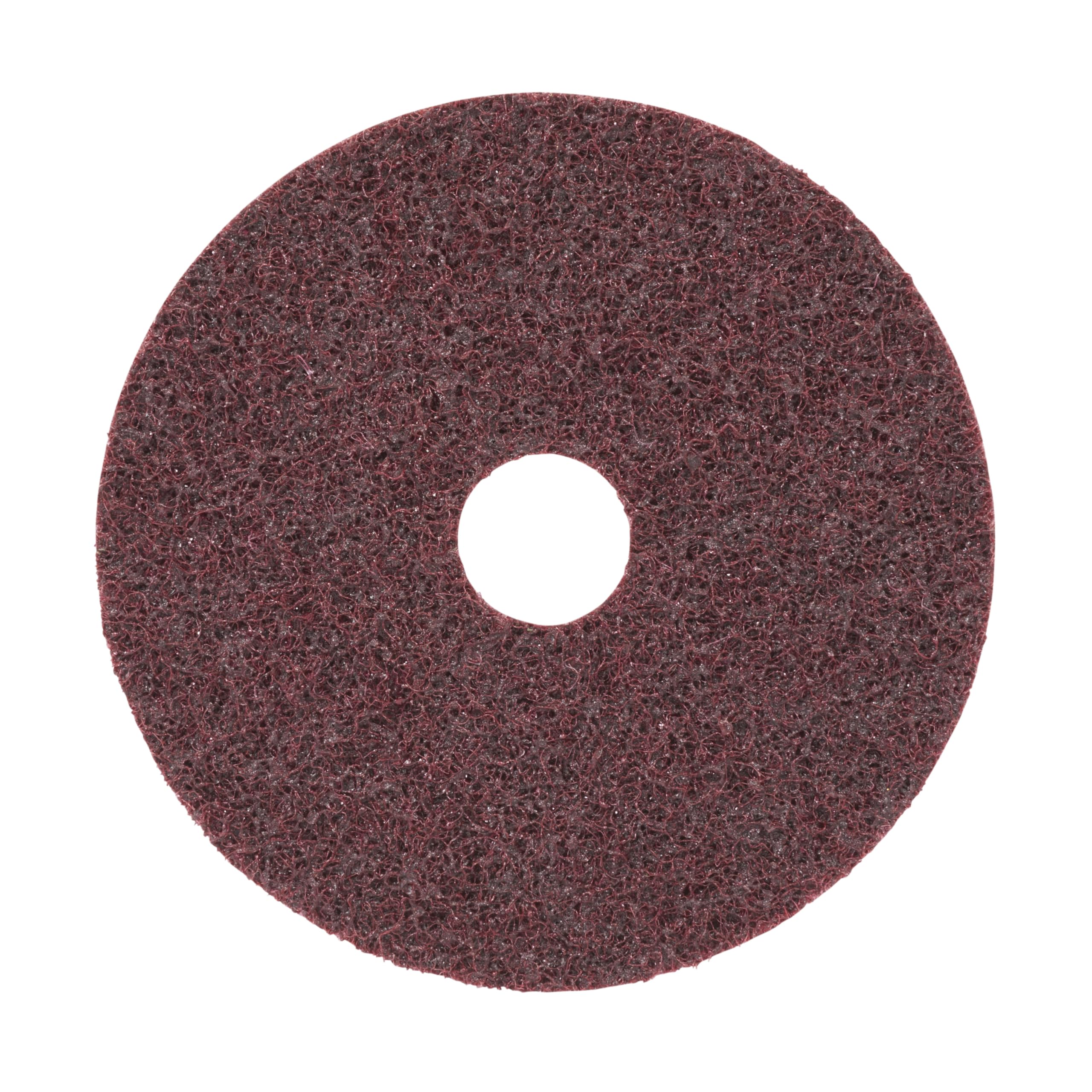 Scotch-Brite Surface Conditioning Disc SC-DH, 115 x 22 mm, 1 Hole, A MED - Red, 1 Disc/Box