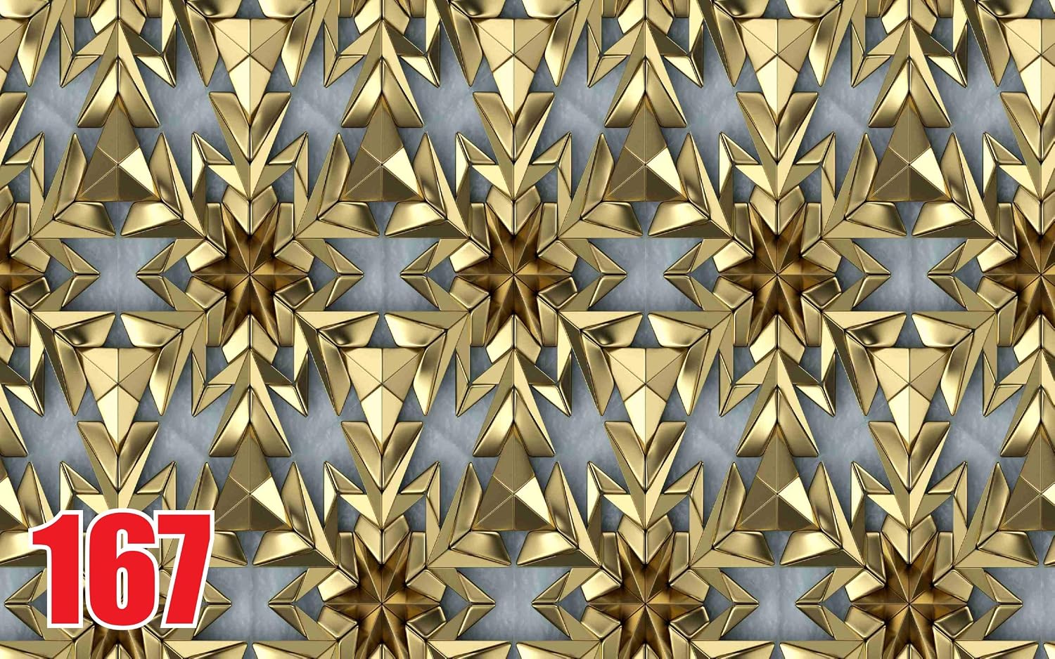 OnSpot Prints PVC Vinyl Self-Adhesive Wallpaper Design 167 Size 26.7