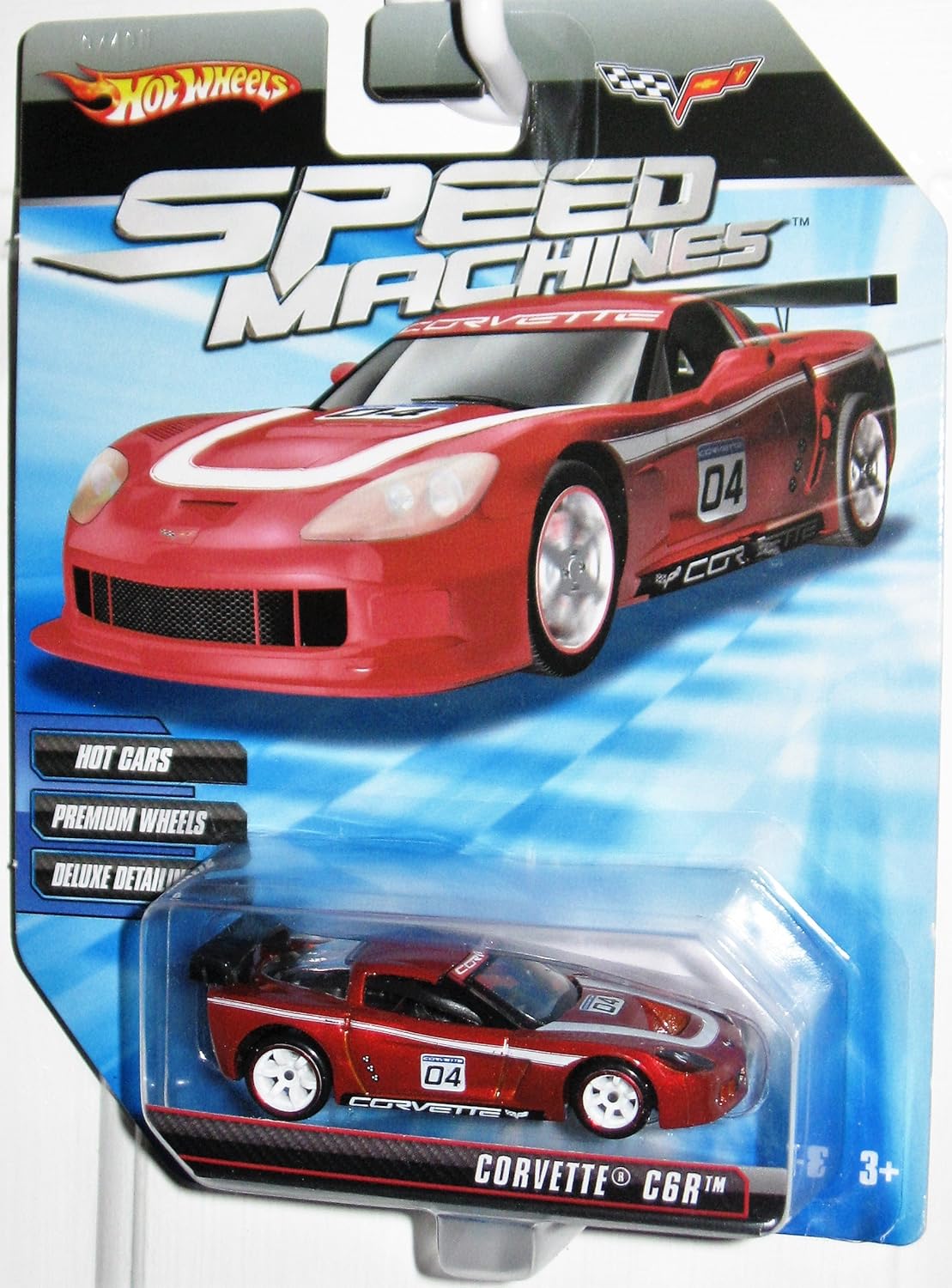 hot wheels corvette c6r