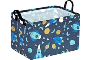 MAIZMZ Baby Waterproof Storage Basket Toys Organizer Nursery Bins for Women Kids Hamper for Organizing Home/Dorm/Kitchen/Pet/Office/Closet/Shelf/Room Decor