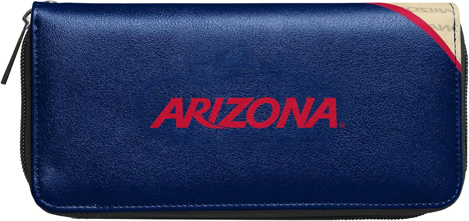 NCAA Georgia Bulldogs Curve Zip Organizer Wallet: Clothing
