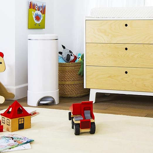 2.    Munchkin Step Diaper Pail Powered By Arm and Hammer 