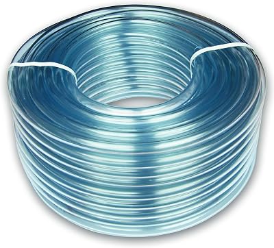 L-FENG-UK 10mm ID x 13mm OD Clear PVC Tubing Pipe Hose 5 Metres