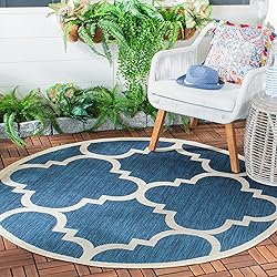 SAFAVIEH Courtyard Collection Area Rug - 7'1