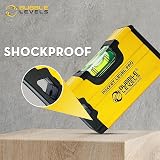 Bubble Levels Pocket Level Pro – Magnetic Mini Spirit Level Shockproof view 3