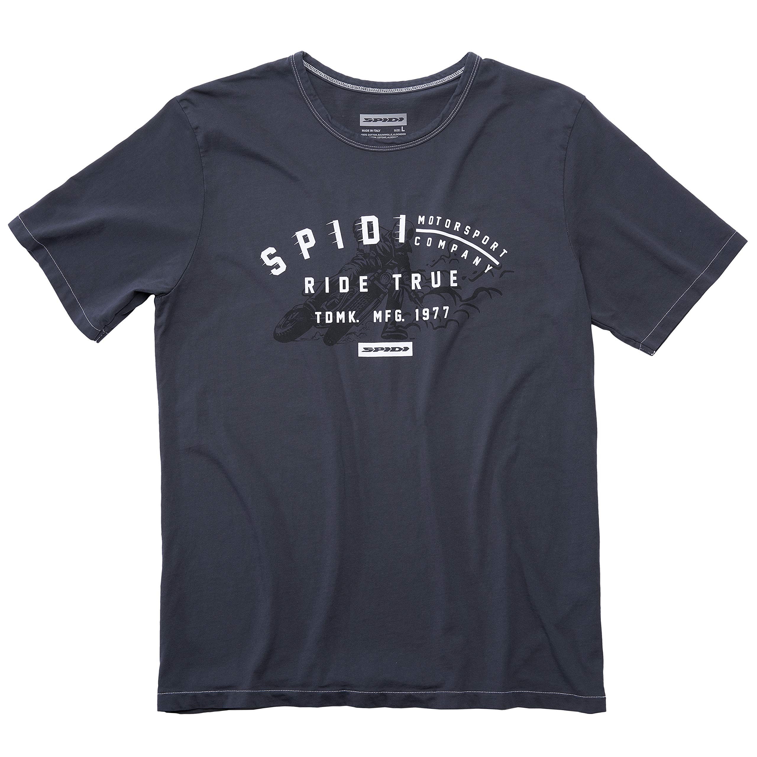 SPIDI Slideslip T-Shirt, Anthracite, Size S