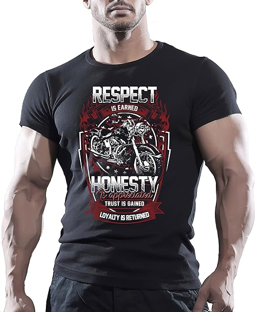 camisetas moteras hombre