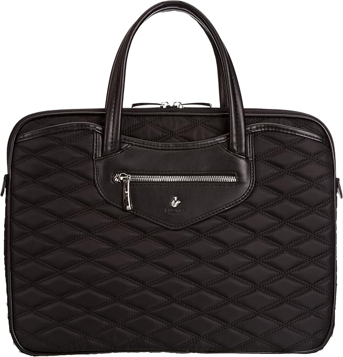 Knomo Womens Laptop Bag 18100BLB Black/Black Amazon.co.uk Electronics