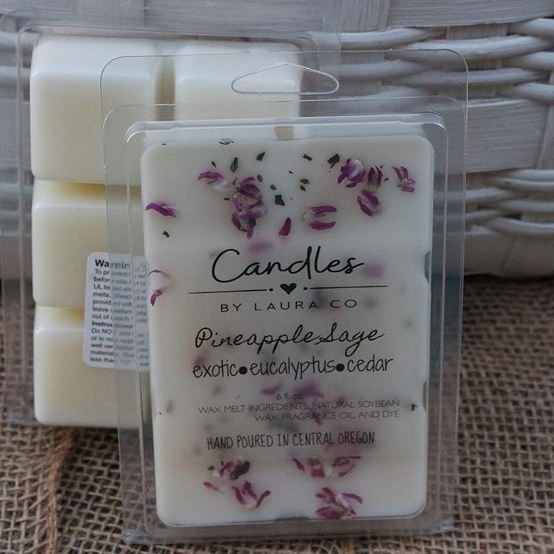  Pineapple Sage 6 Oz Soy Wax Melt Handmade