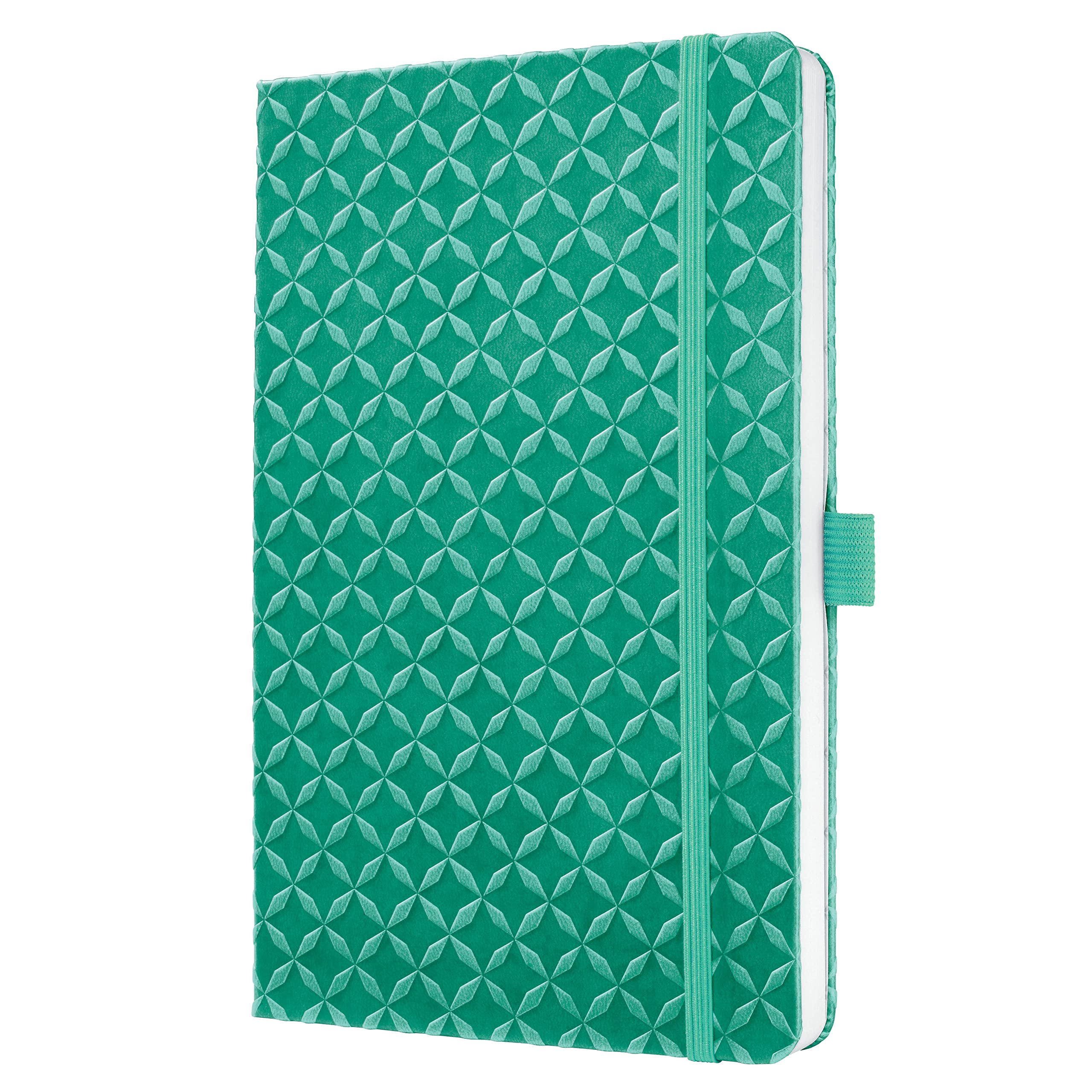 SIGEL JN133 Jolie Notebook, lined, approx. A5, mint Green, hardcover, 174 pages