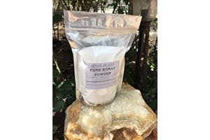 PMC SUPPLIES LLC 5 Lbs 80 Oz Anhydrous Borax Granular Graphite Crucible Powder Deoxidizing Casting Flux for Melting Assaying Refining Gold Silver Copper Separating Impurities