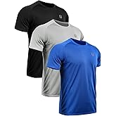 NELEUS Men's Dry Fit Mesh Athletic Shirts