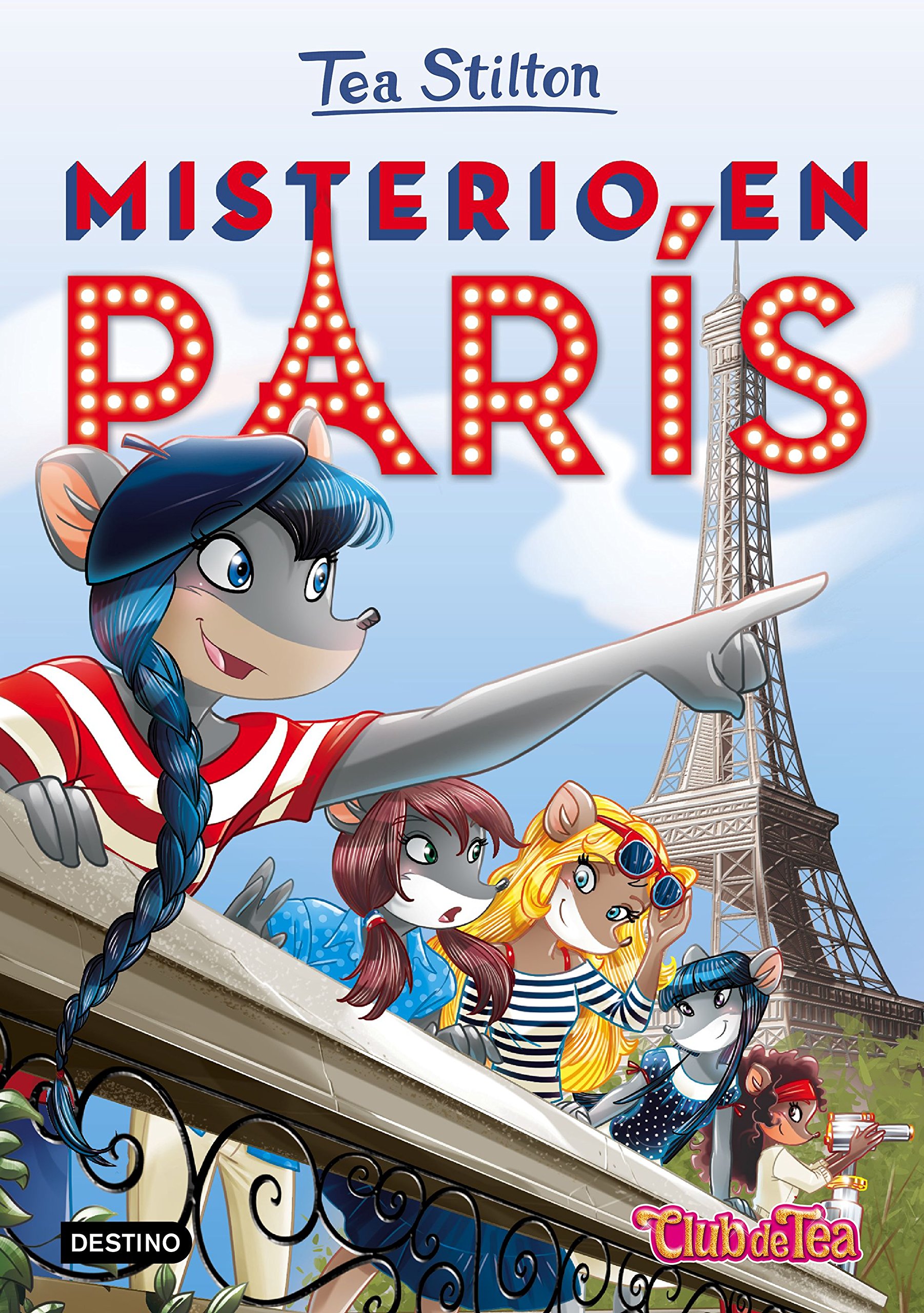 Portada de Misterio en París: Tea Stilton 4
