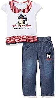 Disney Minnie Ensemble 2 Pieces Top Et Legging En Coton Bebe Fille Bebe Bebe Fille 0 24m Vetements Ensembles