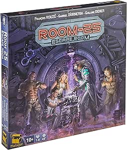 Asmodee- Juego de Tablero 25: Escape Room, Color (MATSROO4 ...