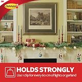 Command 17026 Decoration Clips White 20 Clips 24 Strips Christmas Fairy Light view 4