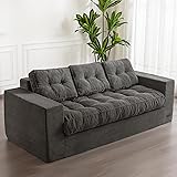 MAXYOYO 3 Seater Couch for Living Room, Boneless