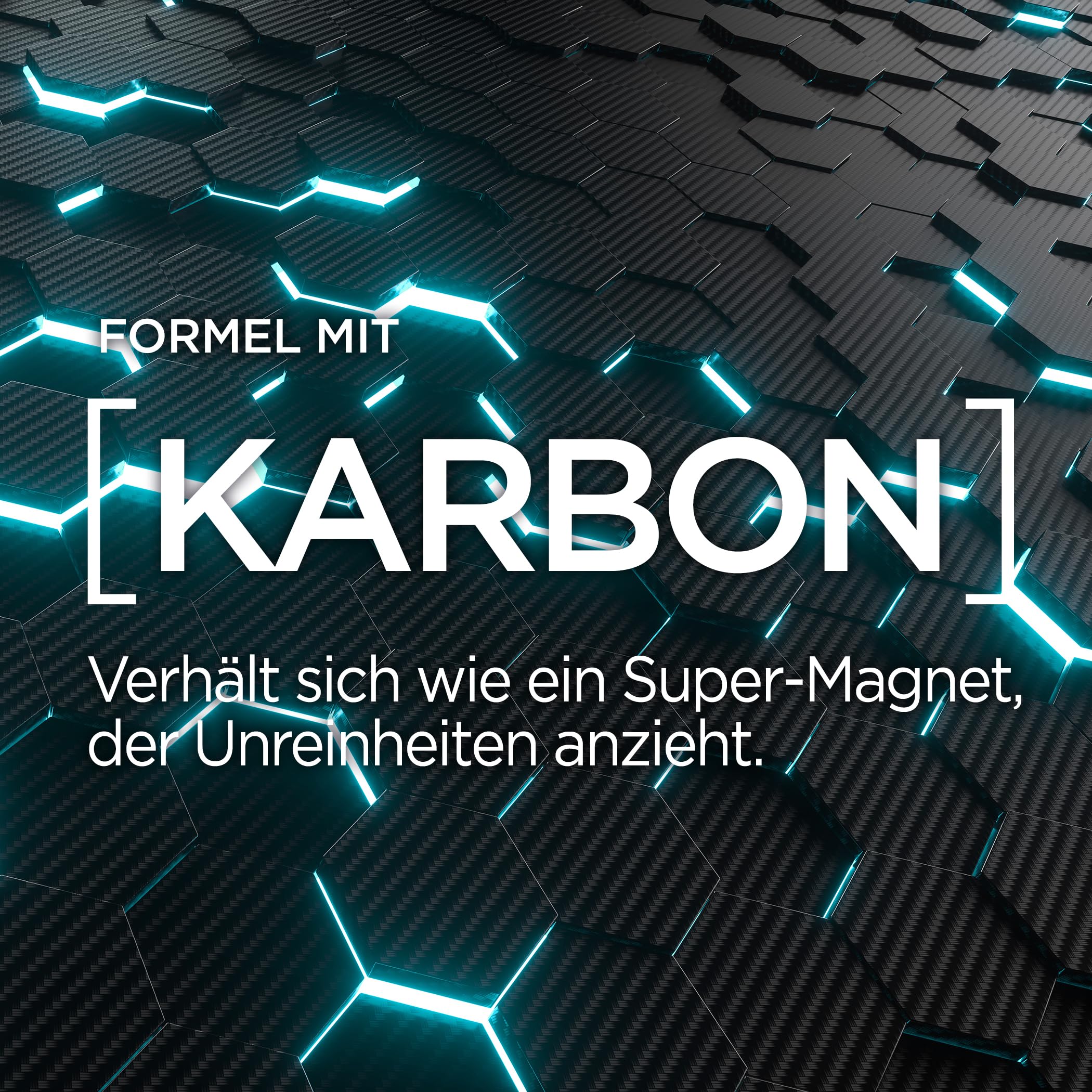 L'Oréal Men Expert Deo für Männer, 5-in-1 Deoroller gegen Geruchsbildung, Nässe, Bakterien und weiße Rückstände für bis zu 72 Stunden Frische, Carbon Protect, 6 x 50 ml 3