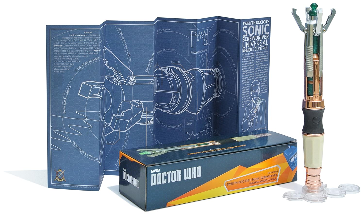 The Wand Company Twelfth Doctor's Sonic Screwdriver Amazon.co.uk