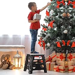 ACSTEP Folding Step Stool - 13 inch Height Premium