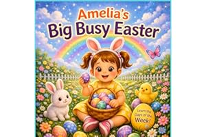 Amelia’s Big Busy Easter - Learn the Days of the Week: A Personalized Easter Book for Kids | Gift for Spring Season | Fun Hol
