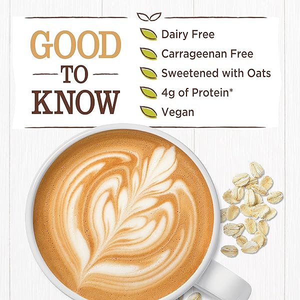 PACIFIC FOODS BARISTA SERIES ORIGINAL OAT MILK, PLANT BASED MILK, 32 OZ CARTON