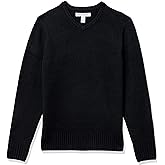 Amazon Essentials Men's Long-Sleeve Soft Touch V-Neck Sweater